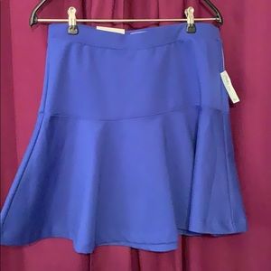 Old Navy Colbalt Blue Mini Skirt
